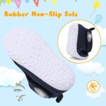 JIASUQI Baby Sock Shoes Boys Girls Lightweight High-Top Shoes Baby Walking Shoes Infant Barefoot Shoes - Image 5