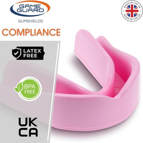Boil & Bite Mouth Guard/Gum Shield – Mouldable Mouthguard/gumshields - CE Approved, School Sports, Rugby, Hockey, Boxing, GAA, Martial Arts - Image 5