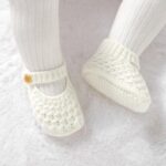 Neiwech Baby Booties Hand Knit Boots Slippers Soft Warm First Walkers Socks Shoes for Newborn Infan Boys Girls - Image 3