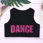 Freebily Kids Girls Hip Hop Dance Costume Crop Top with Jogger Pants Set 2Pcs Jazz Street Dance Outfits - Image 5