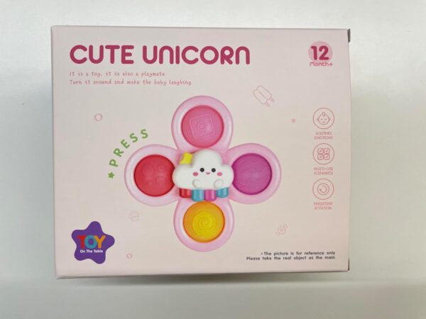 lerrbo 3PCS Pop Suction Cup Spinner Toys for 1 Year Old Boy Girl|Novelty Spinning Tops for Toddler Age 1-2|Sensory Baby Bath Toys for Toddlers 1-3|6 12 18 Months Boy Birthday Gift for Infant - Image 13