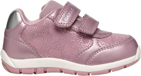 Geox Baby B HEIRA Girl A Sneaker, 4 UK Child Pink - Image 3