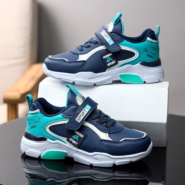 Girls Boys School Shoes - Girl's Cute Sneaker Toddler Little Kids Shoes Kids Athletic Shoes Light Up Trainers Kids Boys' Handsome Sneakers School Shoes for Children/Boys/Girls - Image 6