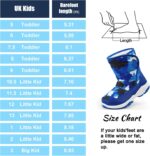 Harvest Land Kid Snow Boots Boys Winter Warm Comfortble Walking Boot Shoes - Image 7