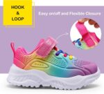 Girls Trainers Kids Athletic Shoes Toddlers Glitter Casual Lightweight Sneakers Sports Shoes Breathable Tennis Road Trail Running Shoes - Image 3