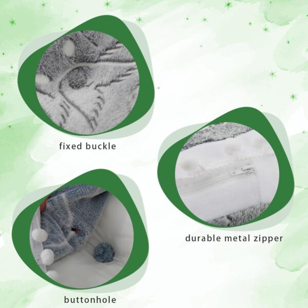 MeMoreCool Kids Floor Pillow Seating Round Floor Cushion Glow in Dark, Large Floor Pillow for Kids, Child Floor Pillow Cushion for Sitting, Big Circle Pillow Seat for Floor Playroom Reading Nook - Image 5