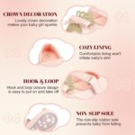 CENCIRILY Baby Girl Mary Jane Shoes Anti-Slip First Walking Bowknot Soft Sole Princess Wedding Dress Flats for 0-18 Month - Image 5