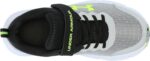 Under Armour Bps Assert 10 Ac boys Shoes, (102) Mod Gray/Black/High Vis Yellow, 2 Wide Little Kid - Image 5