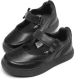 DREAM PAIRS Kids Girls Mary Jane Sneakers Strap Toddler Little Girls School Shoes Soft Walking Party Flat Shoes