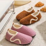 Cozozn Boys Girls Slippers Kids House Slippers Booties Indoor Shoes Easy Fasten Non Slip Sole - Image 3