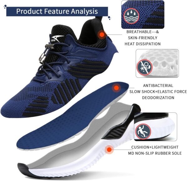 Boys Trainers Kids Running Shoes Child Athletic Shoes Casual Walking Shoes Boys Tennis Shoes Outdoor Sport Sneakers - Image 2