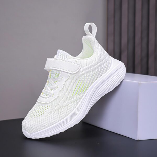Kids Mesh Easy Fasten Trainer Unisex Trainers Boys Girls Walking Shoes Athletic Sports Shoes for Little/Big Kids Shoes Lightweight Breathable Sneakers Casual Walking Shoes Running Tennis Shoes - Image 5