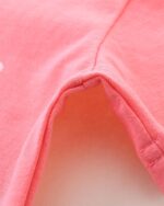 TCWWBB Toddler Girls Summer Short Outfits Clothes Set Kids Unicorn Bunny Animal Print Short Sleeve Cotton T-Shirt Dresses Tops and Shorts 2 Piece Crewneck Sleeveless Clothing Set Age 1-7 Years Old - Image 3