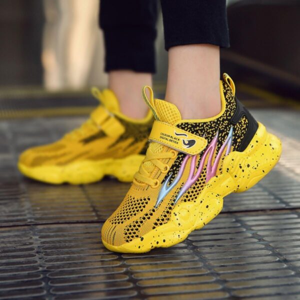 Fashion Youth Shoes Fashionable Children's Shoes Boys and Girls Sneakers Casual Sports Shoes Mecha Boys Shoes 28-39 - Image 6