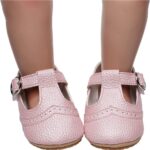 Kids Buckle Solid Girls Shoes Walk Strap First Casual Cute Baby Color Toddler Baby Shoes Boys Casual Boots Size 4 - Image 3