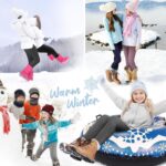 SPFASZEIV Girls Fleece Lined Leggings High Waist Thick Kids Warm Pants Full Length Cotton Leggings for Children Toddler 5-11 Years - Image 6