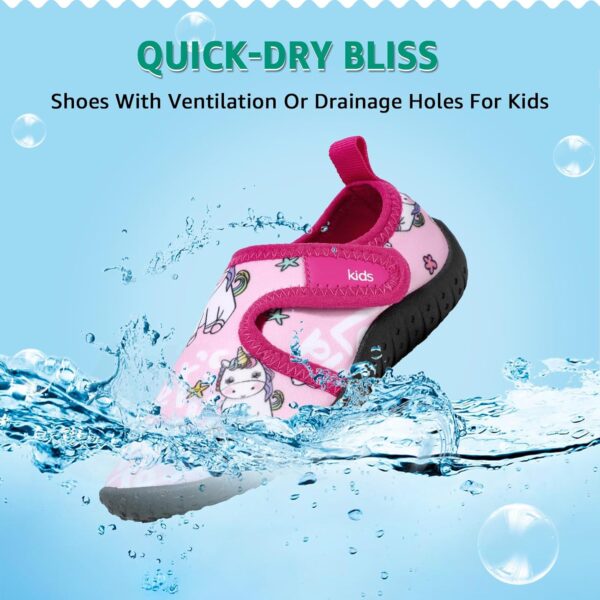 STQ KIDS Water Shoes Beach Shoes Qucik Dry Non-Slip for Summer - Image 5