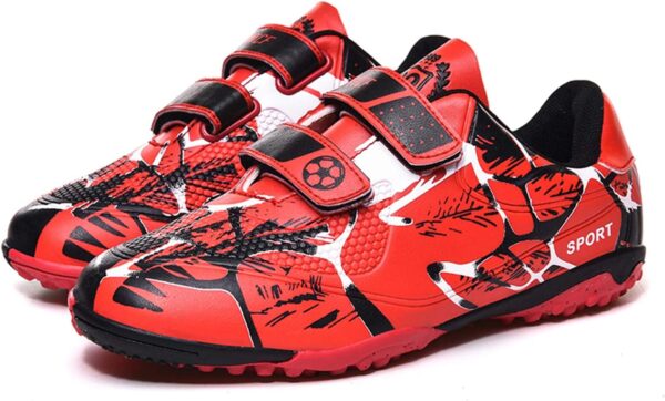 Kids Boy's Girl's Cleats Football Boots AG/FG Profession Athletic Training Football Soccer Shoes Outdoor Sports Sneakers Unisex(Toddler/Little Kid) - Image 2