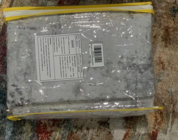 Homcomodar Living Room Rugs 122x170cm Large Grey Carpet for Bedroom Washable Area Rugs Non Slip Low Pile Carpet for Living Room Dining Room Kid’s Room Nursery - Image 9