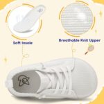 JOINFREE Toddler Wide Shoes Girls Boys Breathable Fashion Shoes Kids Barefoot Minimalist Shoes Zero Drop Slip on Tennis Sneakers - Image 5