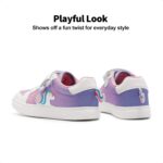 DREAM PAIRS Girls Fashion Trainers Slip-On (Little/Big Kids) - Lightweight Mesh Gym & School Shoes for Girls, Protective Toe - Image 4