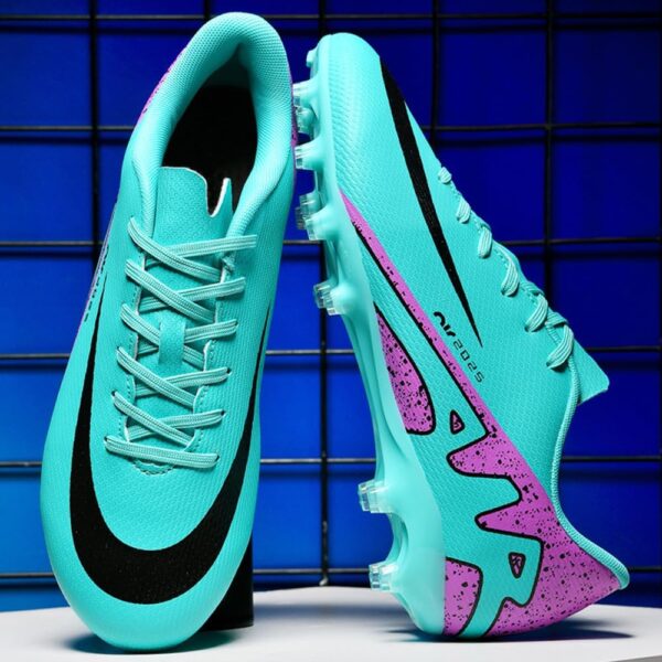 Girls Football Boots Training Sport Running Shoes Profession Competition Teenager Boys Breathable Sneakers Unisex - Image 2