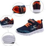 Boys Girls Shoes Kids Tennis Athletic Running Walking Lightweight Sneakers for Little/Big Kid Breathable Mesh Sport Shoes 3 Boys Tennis Shoes Size 4 - Image 2
