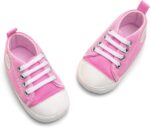 TDEOK 9 old baby winter shoes for babies aged 3 months, pink, 0-3 Months - Image 3