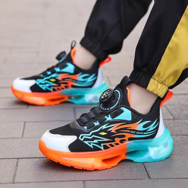 Boys Trainers 2023 Kids Sneakers Breathable Walking Tennis Sneakers Lightweight Comfort Non-Slip Running Casual Athletic School Sport Shoes - Image 6