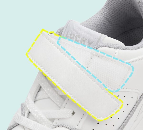 Lucky Step Kid's Slip On Sneaker Comfort Casual Running Tennis School Low Top Sneaker Strap Athletic Walking Shoes for Children/Boys/Girls - Image 4