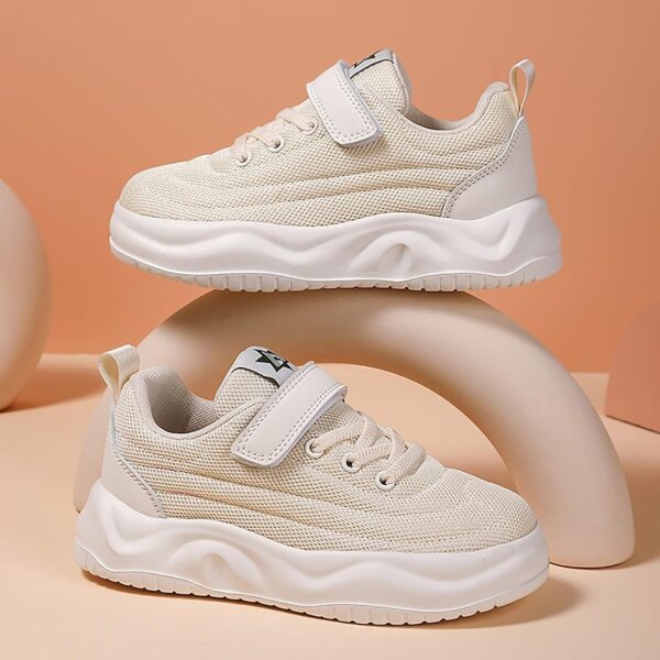 Kids Mesh Easy Fasten Trainer Unisex Trainers Boys Girls Walking Running Shoes Athletic Sneakers Sports Shoes for Little/Big Kids Boys Girls Shoes Kids Tennis Athletic Lightweight Sneakers - Image 6