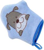 Baby Wash Mitt Soft Bath Mitt Gloves Washcloth Cute Animal Shower Bathing Mitt Loofah for Baby Toddler Kids