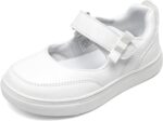 DREAM PAIRS Kids Girls Mary Jane Sneakers Strap Toddler Little Girls School Shoes Soft Walking Party Flat Shoes - Image 8