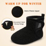 JOINFREE Baby Girls Boys House Shoes Baby Slippers with Non-Slip Rubber Sole Toddlers Cozy Home Booties - Image 3