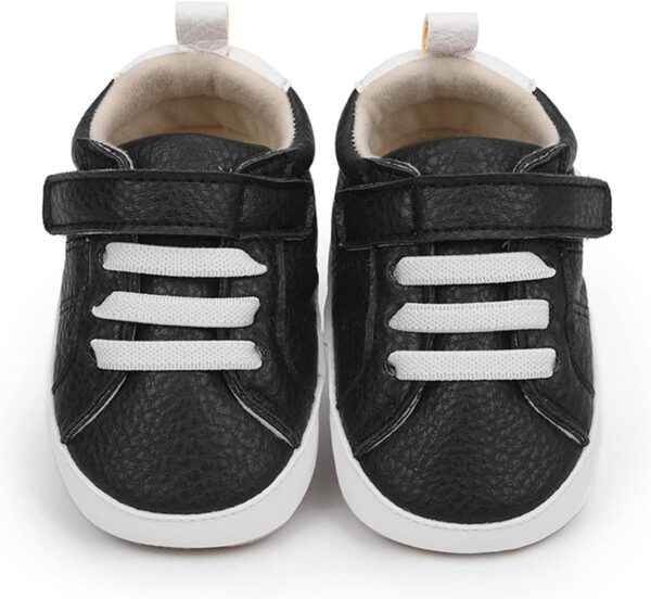 RVROVIC Baby Boys Girls Sneakers Anti-Slip Oxford Loafer Flats Infant Toddler PU Leather Soft Sole Baby Shoes - Image 7