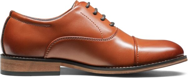 Bruno Marc Boy's Classic & Comfort Oxfords, Kids Cool Lace-Up Dress Shoes, School Shoes (Toddler/Little Kid/Big Kid) - Image 3