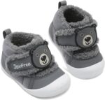 JOINFREE Baby Winter Boots Furry Baby Girls House Slippers Baby Boys Winter Booties Toddlers Cozy Shoes