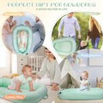 Baby Lounger, Infant Lounger for Newborn 0-24 Months, Breathable and Soft 100% Cotton Baby Nest Cover, Babies Essentials Gifts, Portable Co-Sleeping Baby Bed for Home and Travel - Image 6