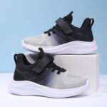 Dhinash Boys' Fashion Trainers Girls Low-Top Trainers Kids Sneakers Tennis Shoes Running Shoes Athletic Barefoot Shoes Walking Shoes Sports Shoes Unisex - Image 2