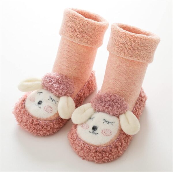 Baby Girl Clothes 0-3 Months Foot Measure Children Uk Boots For Toddler Boys Slippers Toddler Size 4 Boys Christmas Stocking Newborn Knitted Booties Christmas Presents For Babies - Image 2