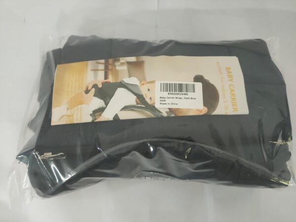 IULONEE Baby Carriers from Newborn Ergonomic Toddlers Carrier Front & Back Carry Baby Holder Carrier Sling for Toddlers 3-36 Months (3-15kg) Dark Blue - Image 8