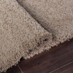 Rugs4Sale 5cm Thick Pile Shaggy Modern Area Rugs Living Room Home Decor Rug | Ideal For Bedroom, Hall, Kids Baby Room, Indoor & Outdoor Rugs Hallway Runners Carpet Mat(Beige 40x60cm) - Image 3