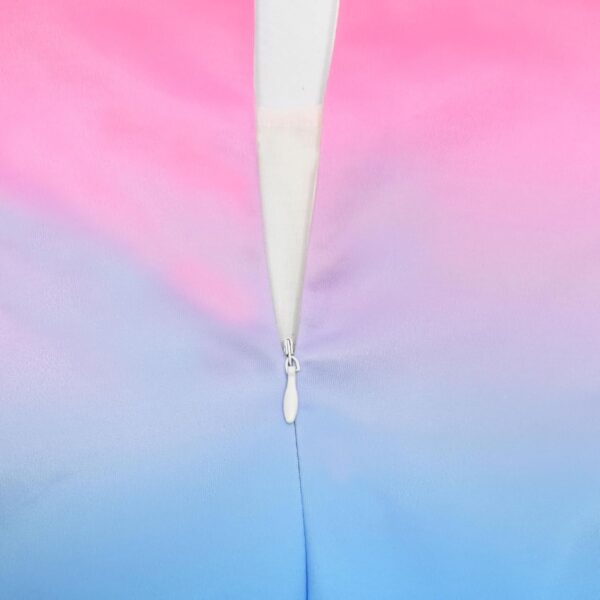 Girls Stitch Casual Dress Summer Toddler Princess Flower Double Bow Tie Wedding Party Kids Sundress Short Dresses - Image 5