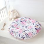 Newborn Lounger Cover for Boys Girls, Soft Comfortable Baby Lounger Cover 1 Pack Reversible Removable Fleece Slipover for Infant Lounger Pillow, Stylish Floral (Cover Only) - Image 8