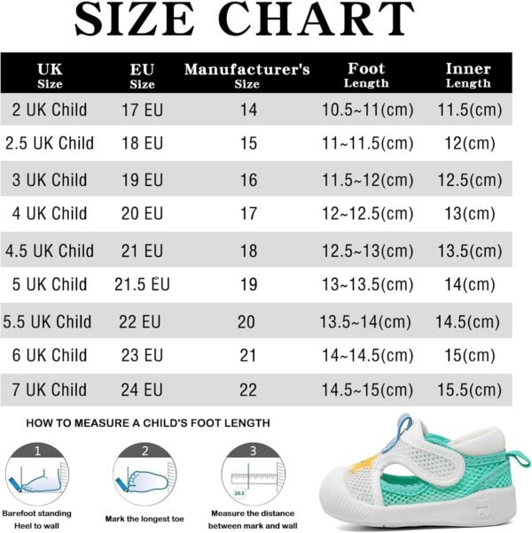 Baby Boys Girls Summer Shoes Infant Toddler Sandals Soft Sole Anti-Slip Shoes - Image 7
