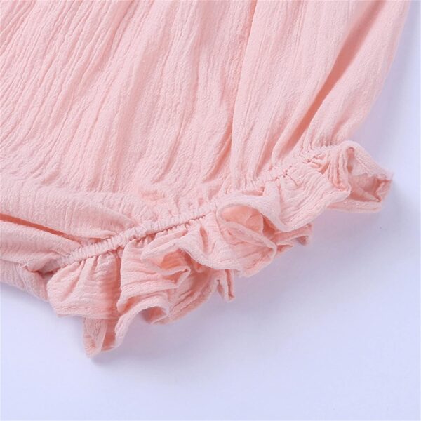 Newborn Infant Baby Girls Boys Solid Color Cotton Linen Bloomer Basic Shorts 2023 Summer Shorts PP Pants - Image 3