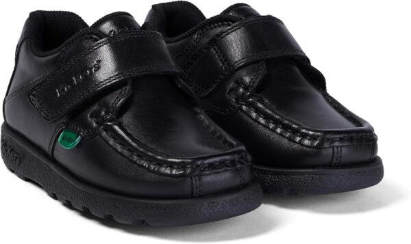 Kickers Boy's Fragma Single Strap Moc Toe Comfortable Leather Shoes - Image 4