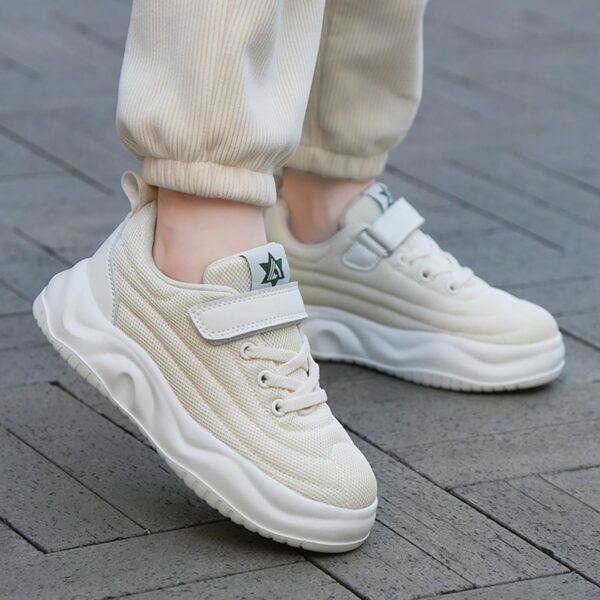 Kids Mesh Easy Fasten Trainer Unisex Trainers Boys Girls Walking Running Shoes Athletic Sneakers Sports Shoes for Little/Big Kids Boys Girls Shoes Kids Tennis Athletic Lightweight Sneakers - Image 3