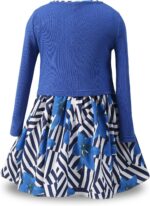 BONNY BILLY Girls Clothing Set 2 Pieces Long Sleeve Cardigan + Sleeveless Floral Print Dress Sets and Outfits - Image 3
