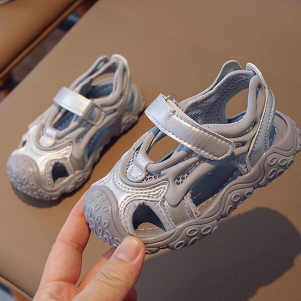 Girls Mary Jane Shoes Size 1 Toddler Little Boys Closed Toe Athletic Hiking Outdoor Sport Sandals Rubber Sandals - Image 7